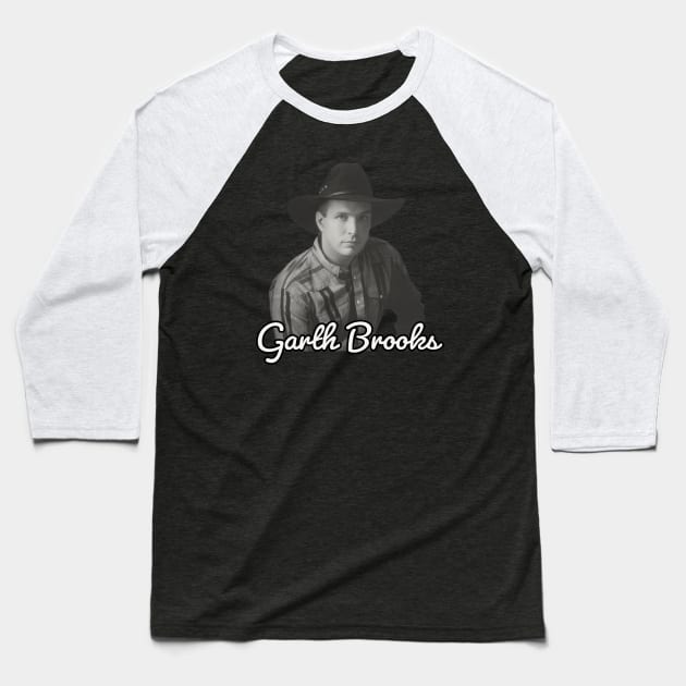 Garth Brooks / 1962 Baseball T-Shirt by Nakscil